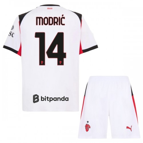 Conjunto AC Milan Modrić 14 Equipamento Alternativo 2025-26 - Criança Conjunto AC Milan Modrić 14 Equipamento Alternativo 2025-26 - Criança